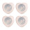 Earring Lifters for Heavy Earrings Secure Support-White Love 1