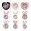 Earring Lifters for Heavy Earrings Secure Support-White Love 3