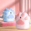Cats Themed Manual  Pencil Sharpener Spacious Leads-Pink 2
