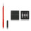 Modell-Malstift, Wischwerkzeug, Grundbedarf,-Bleeding-Line-Stift 2