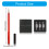 Modell-Malstift, Wischwerkzeug, Grundbedarf,-Bleeding-Line-Stift 4