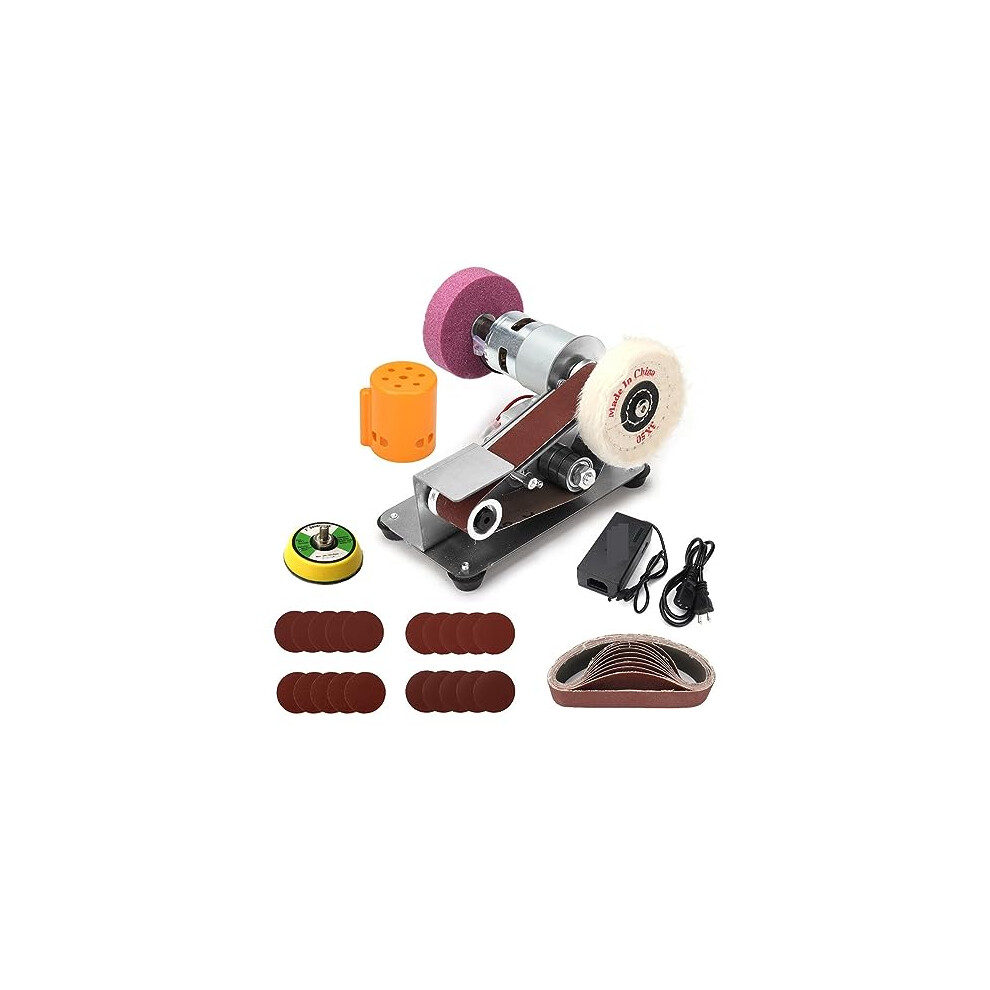 Electric Mini Belt Grinder Sander Polisher Knife Sharpening And Edge Polishing Portable Compact Grinding Machine 9001264943820