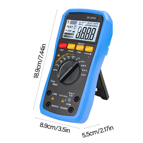 Isolationswiderstandsmessgerät Digitalmultimeter mit erweiterten 2