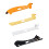 Student Essential 4pcs Animal Theme metal Rulers Double Partial 1