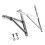 Heavy Duty Detachable Support Bracket for-3 pieces of thickene 1
