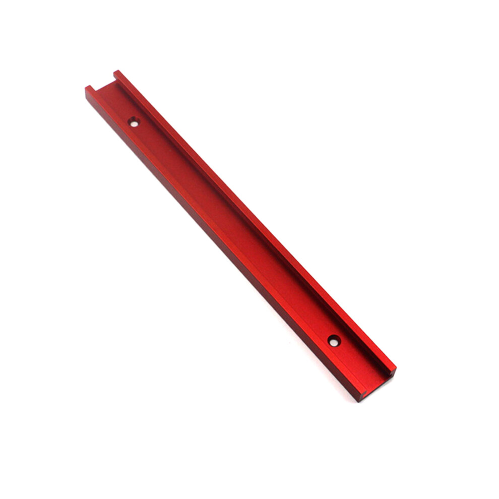 Woodworking T Track Slider Sliding Rail Durable-400Mm Chute Red 7704000509633