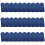 30Pcs Flipping Envelopes 5x7Inch 300GMS Paper Envelope-Blue 1