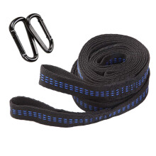 Adjustable Hammock Tree Straps 2Pack with Carabiners and Storage Bag for Outdoor Hanging