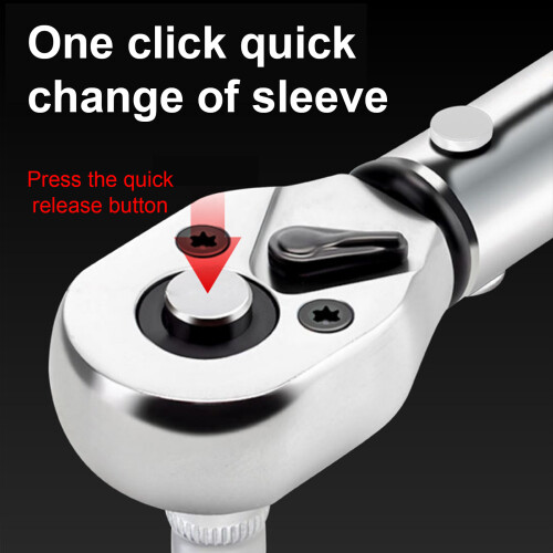 High Precise Torque Wrench Ratchet Socket Spanner Set for 1
