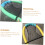 4pcs Mesh Pool Floating Chair for Adults  Sturdy Replacement Net Float for Swimming Pool Relaxation 4