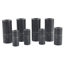 8Pcs Deep Socket Head Hexagon Extension Sleeve Head for