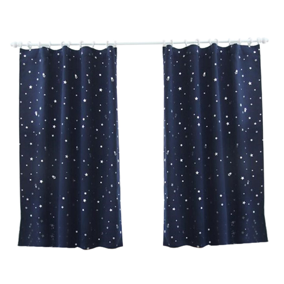 Noise Blocking Window Treatments for Kids Grommet Thermal Insulated Star Foil Curtains with Eco Conscious Design Elegant and Functional Room Darkening