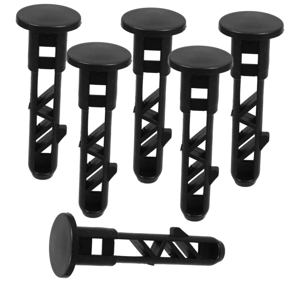 6Pcs Durable Nylon Wheelie Bin Hinged Pins For Trash Can Latch Accessories - Fixing For Household And Commercial Waste Bins 9119770708113