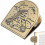 2Pcs Retro Hinweis Papier Clip Lesezeichen Seite Clips-D 5