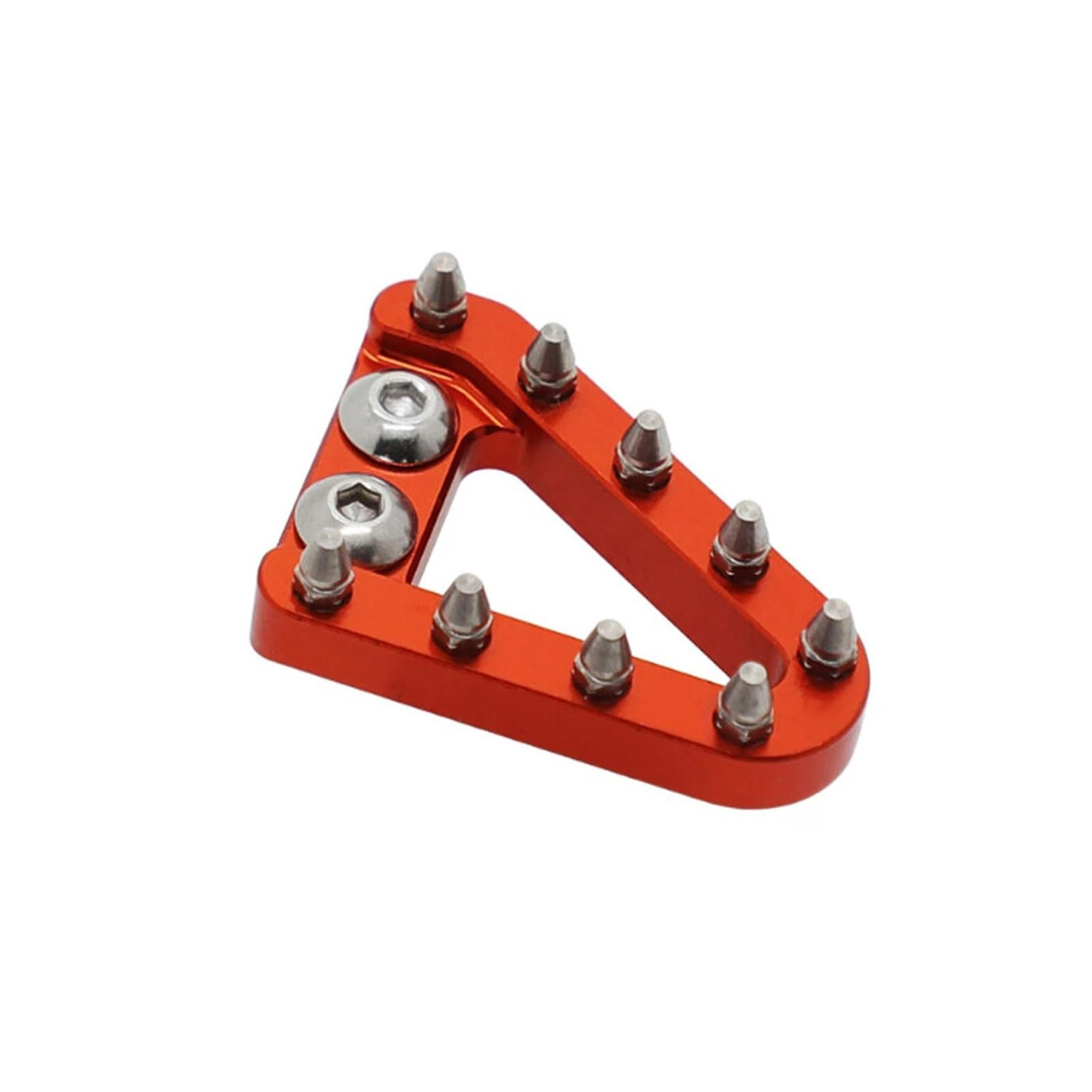 Brake Pedal Tip For Ktm Sx Sxf Exc 20082016, Durable Rustresistant Replacement Orange 9119770708816