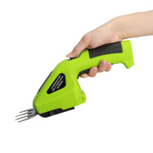 Cordless Electric Hedge Trimmer 2in1 Grass Shear with Powerful Motor and LongLasting Battery