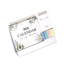 Tischkalender 2026, 12 Monate, Referenzen von Januar bis-B