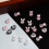 Fermoirs de boucles d'oreilles confortables pour-Amour blanc 7