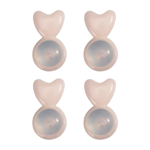 Fermoirs de boucles d'oreilles sécurisés pour-Blanc Long amour