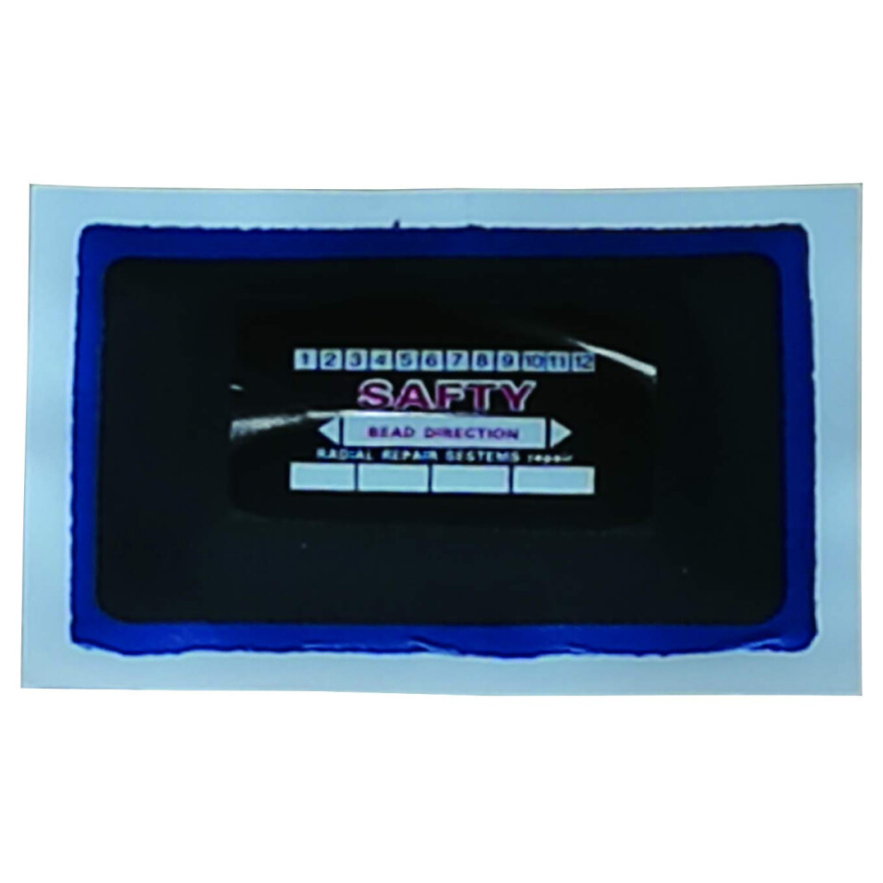 Heavy Duty Radial Tire Patch Esr2303 One Ply 70X120mm Low Temp Vulcanization Set 10Pcs 9426802819762