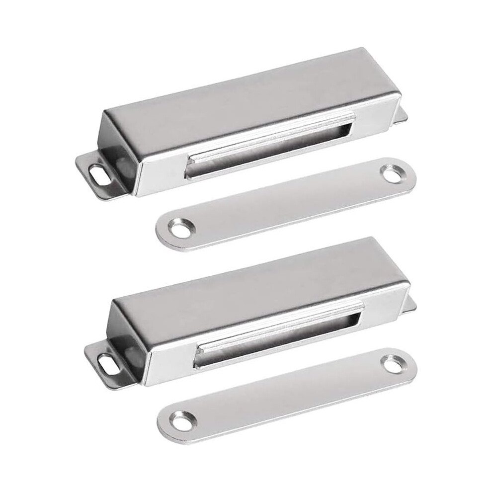 Easy Installation Magnetic Door Stop With Wide Application Stainless Steel Cabinet Latch For Secure Closure Strong Magnetic Force Durable Metal Hardwa 9198585072718