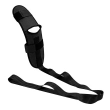 Geleide rekband voor voet- en kuitspieren, verlichting van plantaire fasciitis met verstelbare lussen voor strakke hamstrings en kuitspieren,