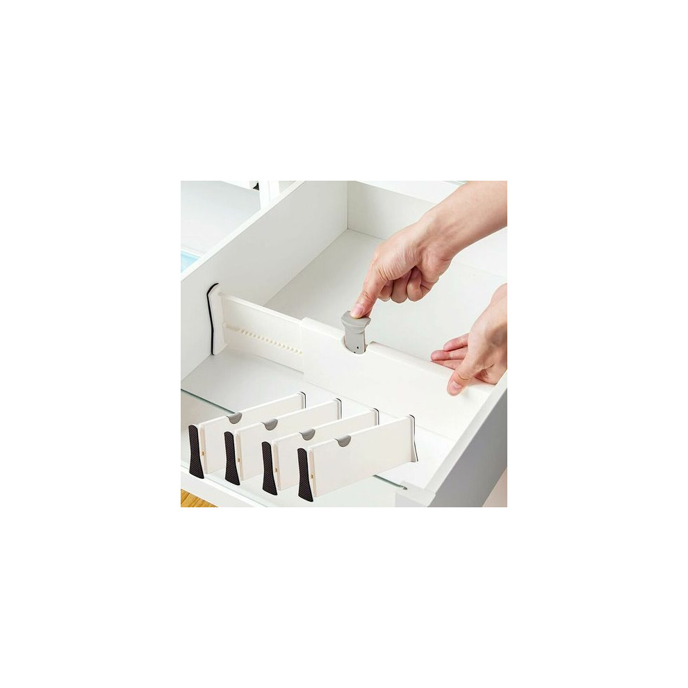 Custom Storage Solution Expandable Drawer Organizer, Safe Separator For Kitchen Bedroom Dresser Organizer, Multifunctional Drawer Divider Fits Most Dr 9454554060774
