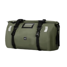 Motorcycle Waterproof Tail Bag 40L Green Universal Roll Pack Luggage for Motorbike Seat Saddle Bag