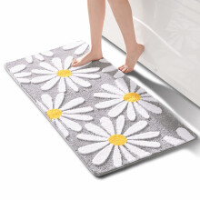 Niedliche Badematte, weiche Haptik mit rutschfestem TPR-Material für sicheres Duschen und Baden (60 x 120 cm)