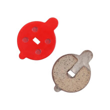 Disc Brake Pads for NIU KQ3 KQ3 Pro KQ2 Electric Scooter Bike, Low Noise, FadeResistant, Red