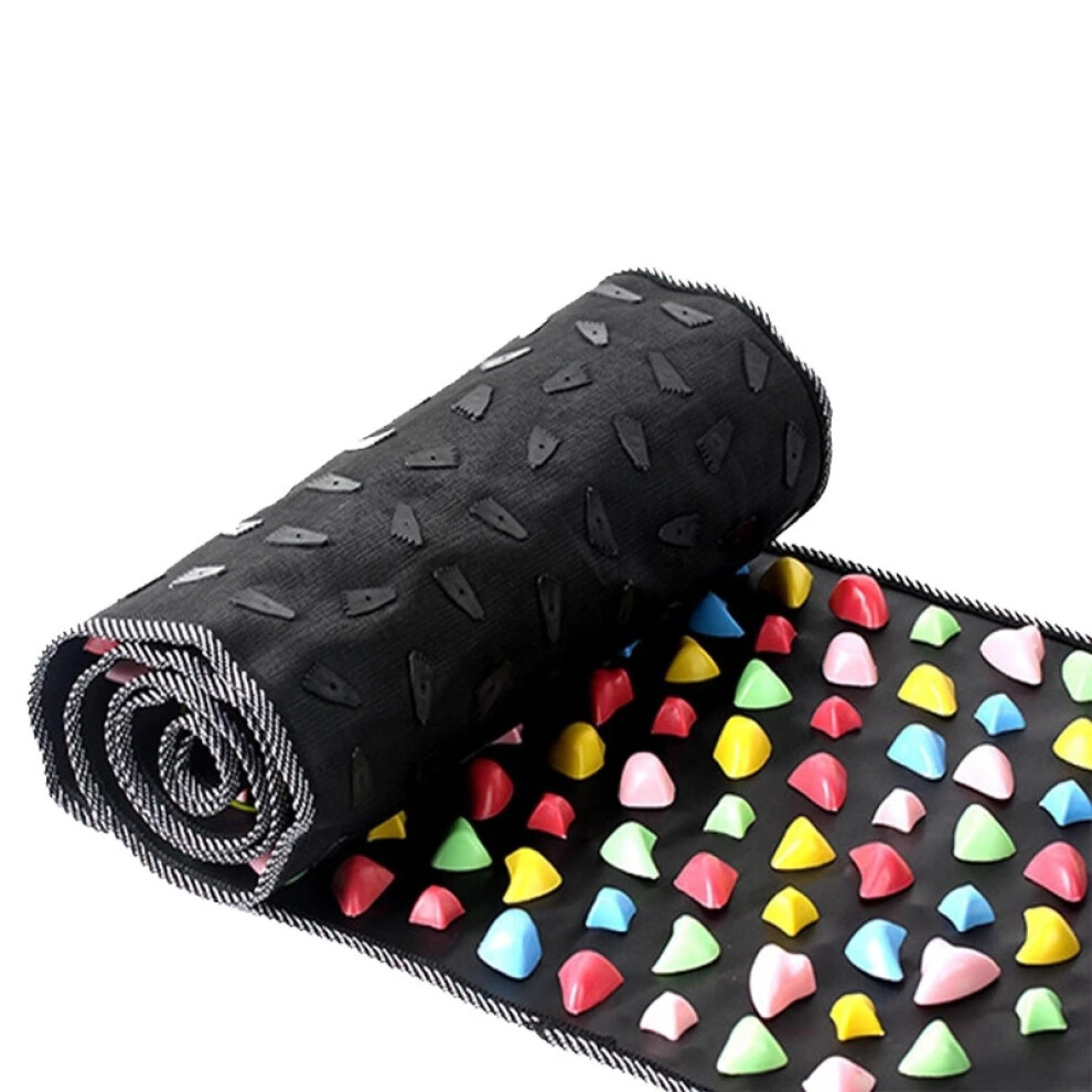 Foot Massage Mat with Textured Acupressure Surface for Reflexology and Deep Relaxation