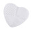 Makeup Brush Cleaner with MultiTextured Silicone Surface, Heart Shape Scrubber for Professional and Home Use 1
