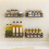 Stainless Steel Spice Organizer, Versatile Wall-Mounted Spice Shelf for Space-efficient Storage (Black) 6