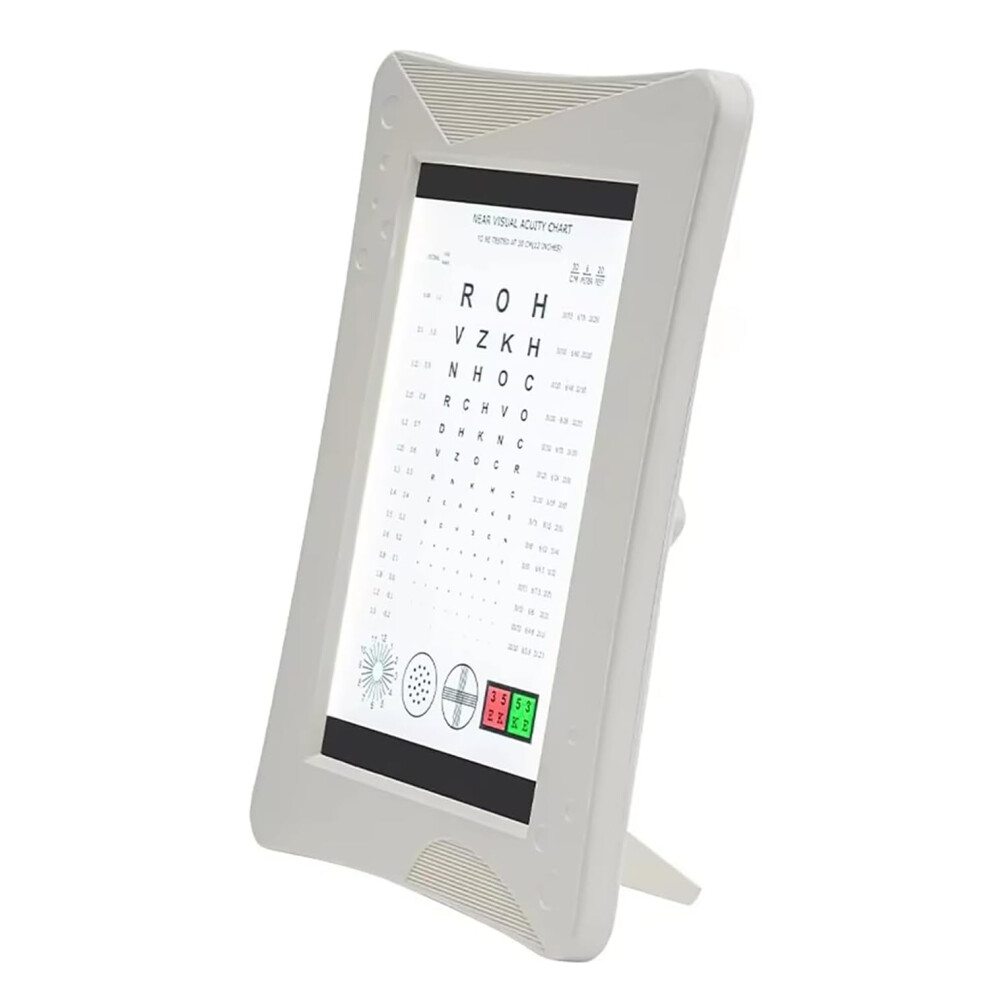 Eye Chart Light Box with LED Display for Accurate Near and Far Vision Testing, Ideal for Optometrists