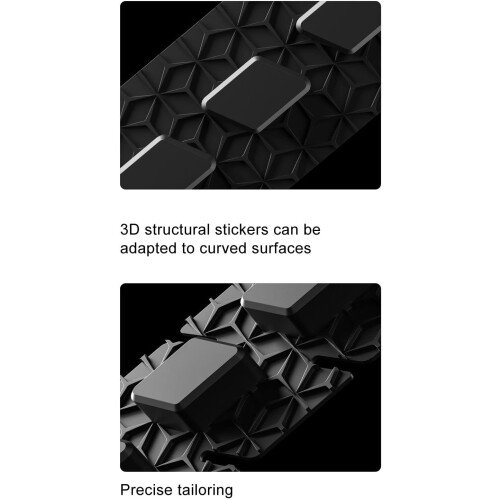 Chainstay Protector, Frame Silicone with  Performance for Mountain Fits Most MTB Frames Durable Silicone 2.5mm Thick 2