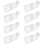 8PCS Clear Fridge Organizer Adjustable Refrigerator Dividers for Efficient Space Organization 1