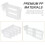 8PCS Clear Fridge Organizer Adjustable Refrigerator Dividers for Efficient Space Organization 4