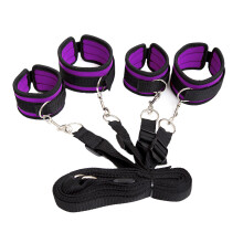 Sujeciones ajustables de nailon para parejas, material respetuoso con la piel que garantiza un juego seguro, perfectas tanto para principiantes como