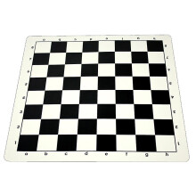 (As show, 43cm Green) Classic Folding Chess Board Roll Up Chess Board Flat International Chess Board