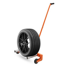 Heavy Duty Adjustable Tire Wheel Dolly with 360 Rotation, 450 lbs Capacity for Car Truck ATV Garage