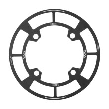 Mountain Bike Chainring Guard 104 BCD Aluminum Chainring Protector Cover For 32T 34T 36T 38T 40T 42T Black