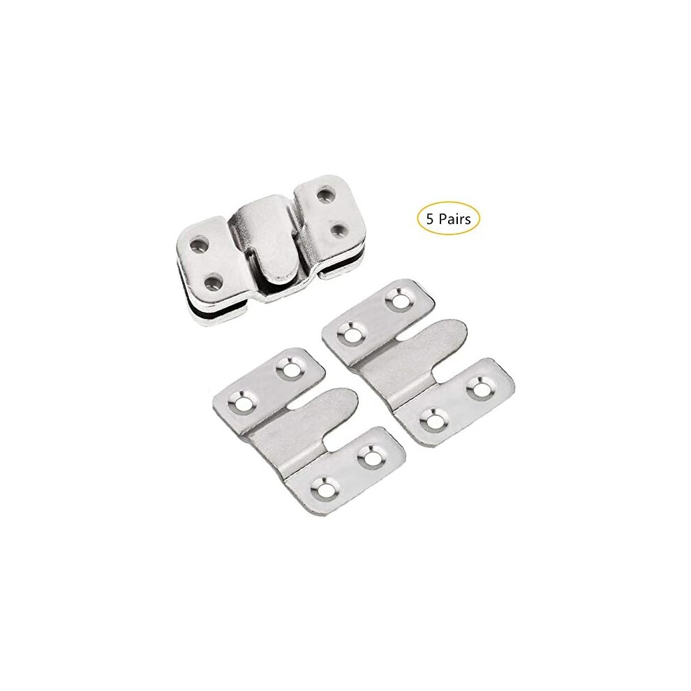 Flush Mount Bracket For Frames, Secure Fastening Keeps Your Decorations Stable, Wide Applications Suit Various Spaces 9454554059204