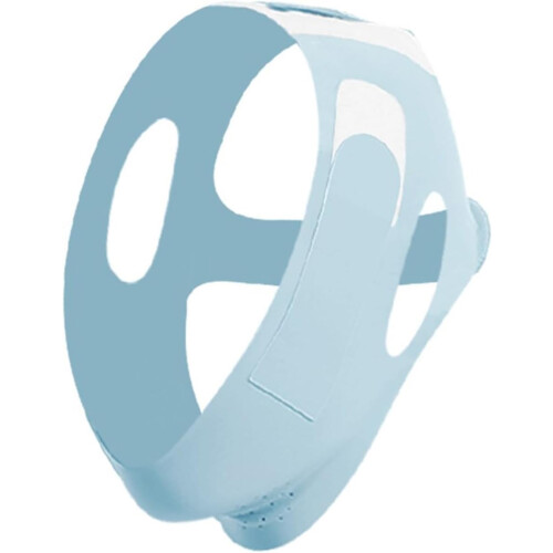V Shape Contouring Face Blue Upgraded Cold Version, Double Jaw Reducer, V Lines Shaping, Lifting, Adjustable Belt 1