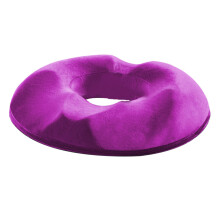 Donutpude med halebenssmerter, ergonomisk sædehynde til bækken, støtte til lænden, bærbar memory foam halebenstøttepude, nem rengøring C