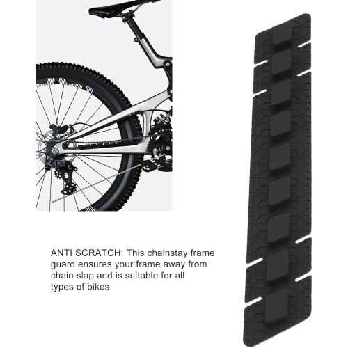 Chainstay Protector For Mountain Bikes Performance Silicone Durable Protective Shield Fits Most Models 1