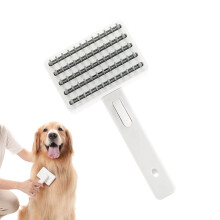 Dog Brush For Dogs Short Removal Tool And Comb, Ergonomic Pet Massage Accessory For Home Care, Shower And Bath
