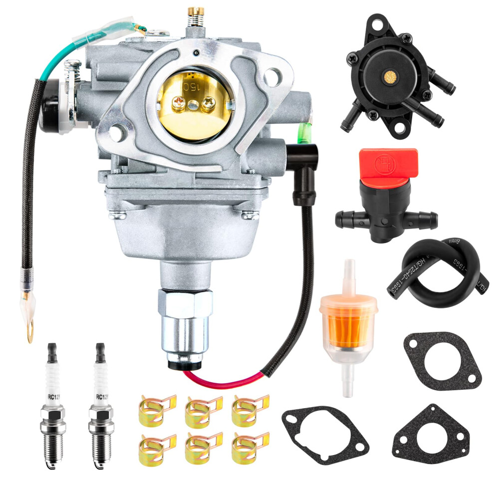32 853 12S Carburetor For Kohler Courage Sv710sv840 Twin Engines 20Hp27hp Lawn Mower With Fuel Pump 9426802820683