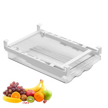 Fridge Drawer Organizer - Clear Refrigerator Vegetable Storage Drawer, Egg Holder Box for Fruits and Vegetables