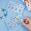 Transparent Acrylic Bead Sizing Gauge with 9 Precise Measurement 2