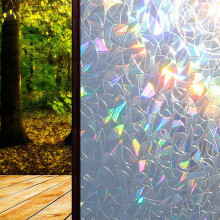 Vinilo decorativo para ventanas, bloquea el calor y ofrece más del 96 % de protección UVA/UVB, reduce la decoloración y protege los muebles de